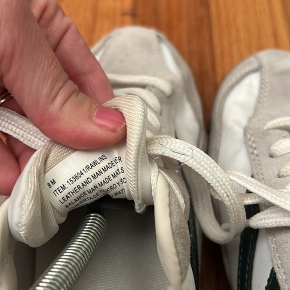 Tretorn Rawlins 2.0 Casual Sneakers White / Cream / Green Women's 8 - Picture 12 of 16